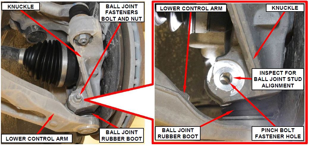 Figure 13 – Lower Control Arm Ball Joint