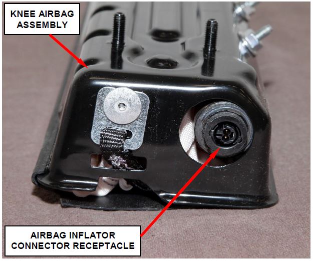 Airbag Inflator Connector Receptacle
