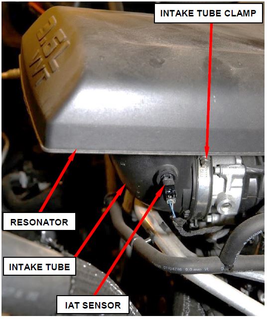 Figure 3 – 3.6L Air Intake Tube and Resonator Assembly