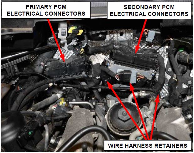 Figure 18 – PCM Electrical Connections