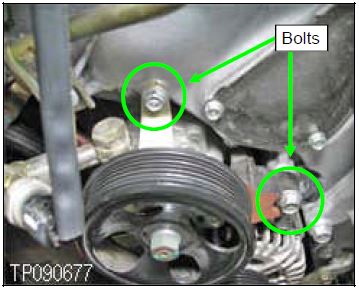 two front bolts