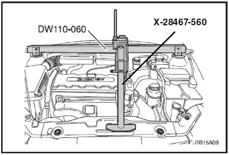 Engine Assembly Support Fixture DW110-060