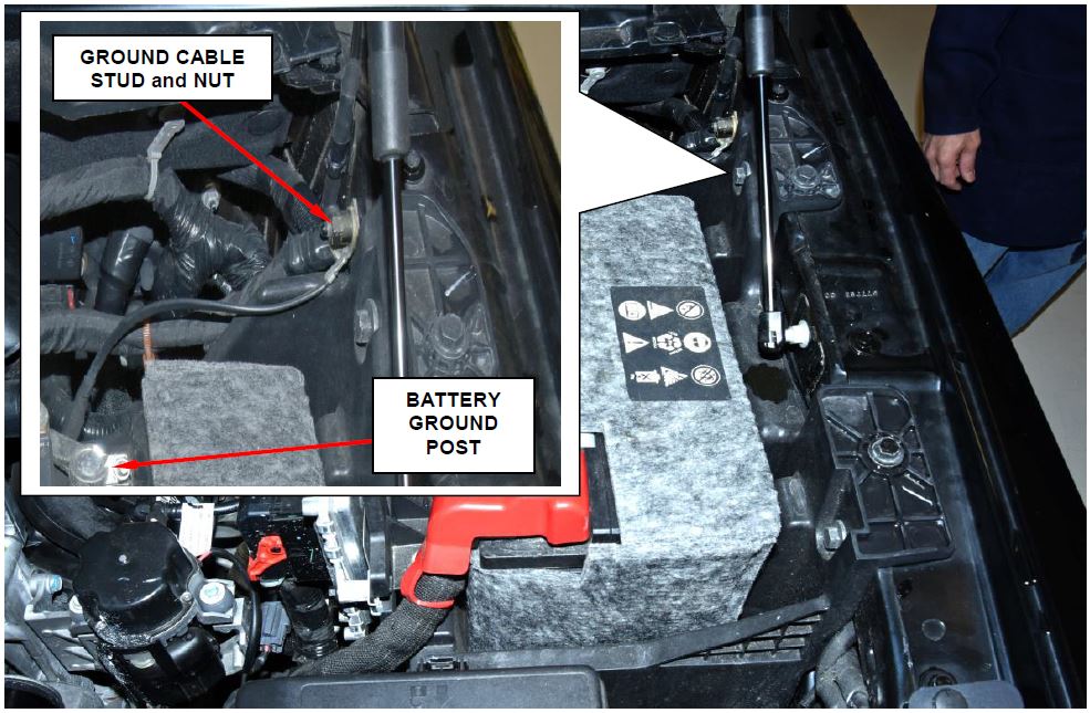 Figure 1 – Left Side of Engine Compartment