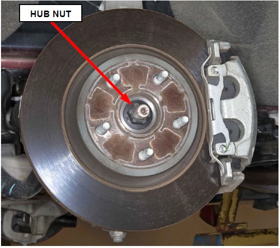 Figure 1 – Front Hub Nut