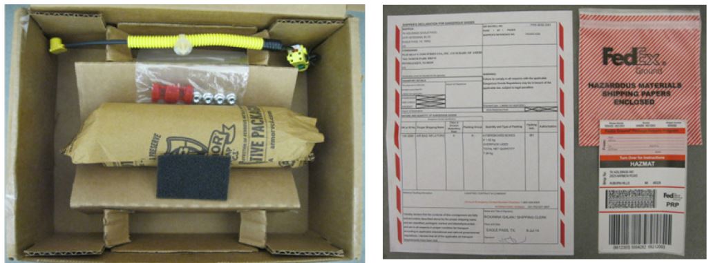 Kit Box & shipping label