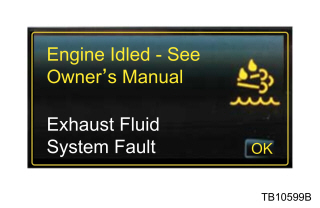 Engine Idled Exhaust Fluid System Fault - 2013-2015 Ford F-Super Duty